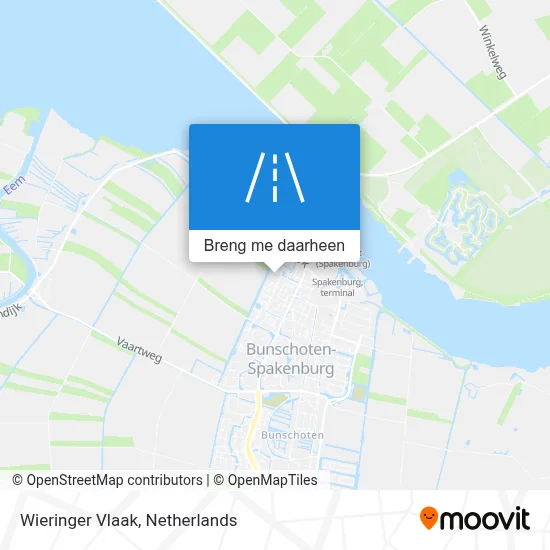 Wieringer Vlaak kaart