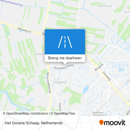 Het Groene Schaap kaart