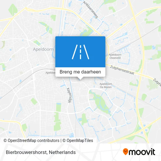 Bierbrouwershorst kaart