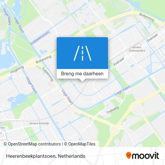 Heerenbeekplantsoen kaart