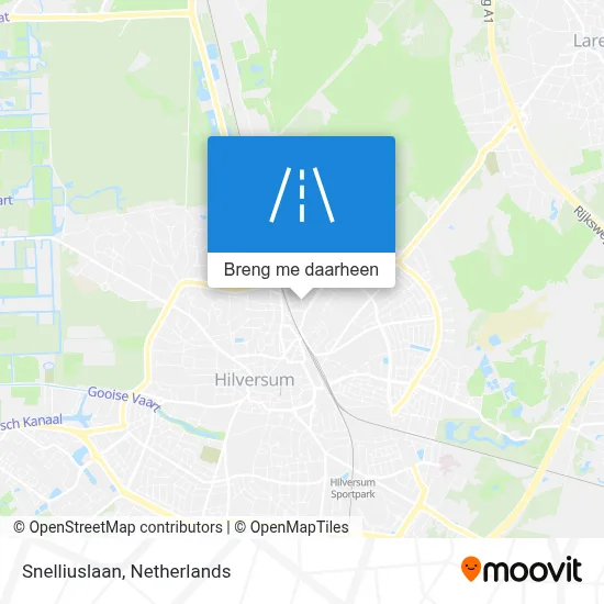 Snelliuslaan kaart