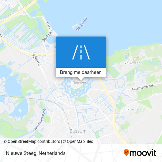 Nieuwe Steeg kaart