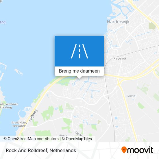 Rock And Rolldreef kaart