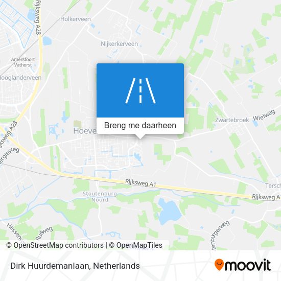 Dirk Huurdemanlaan kaart