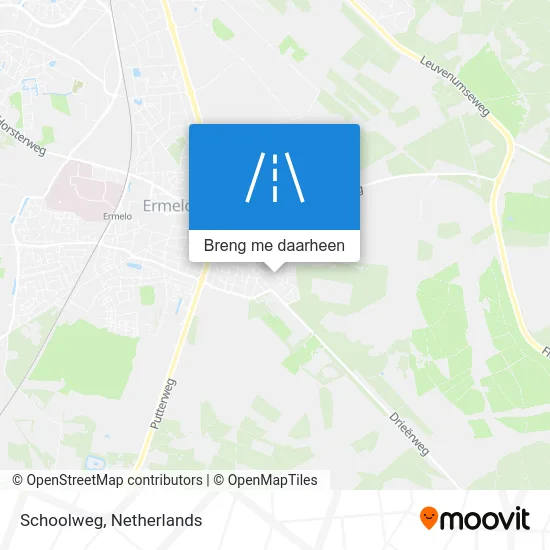 Schoolweg kaart