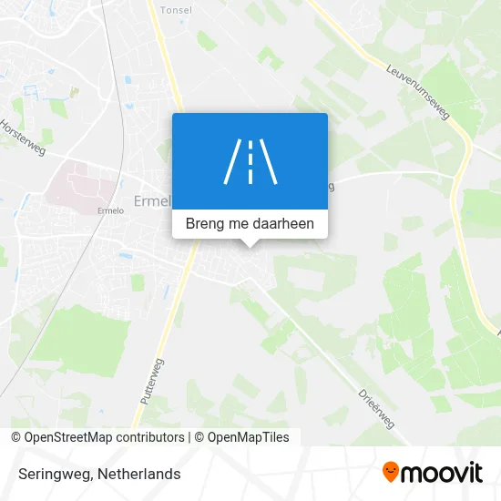 Seringweg kaart