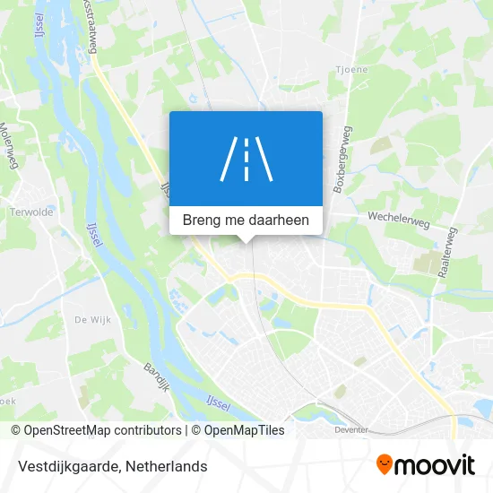 Vestdijkgaarde kaart