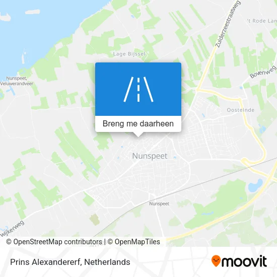 Prins Alexandererf kaart
