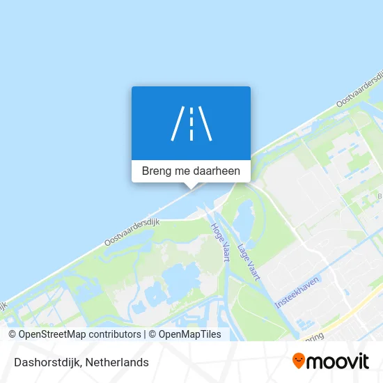 Dashorstdijk kaart