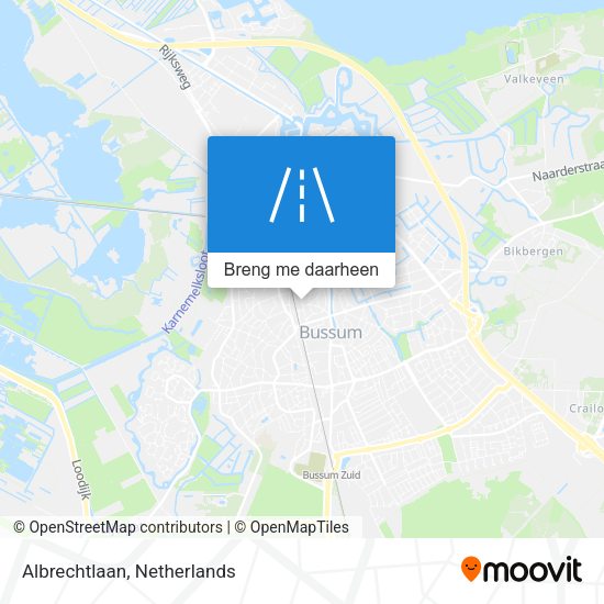 Albrechtlaan kaart