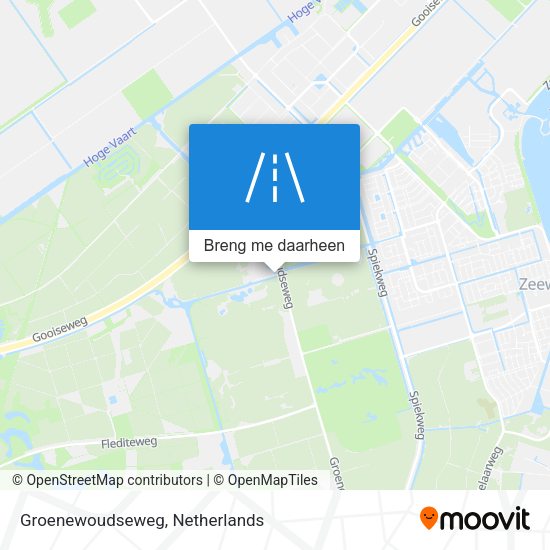 Groenewoudseweg kaart