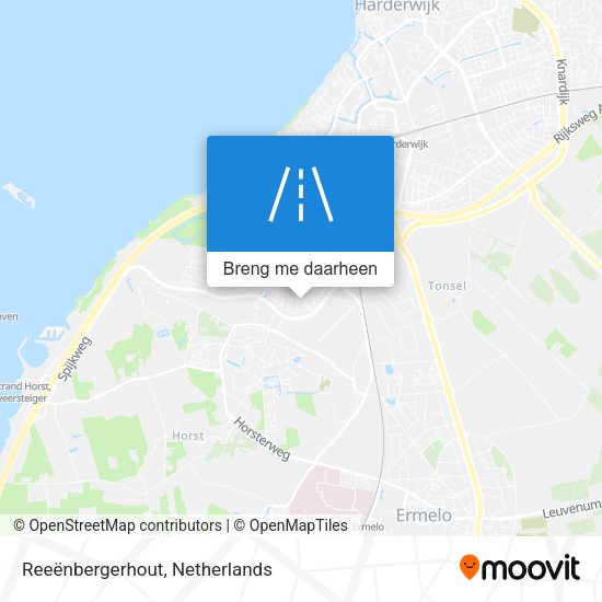 Reeënbergerhout kaart