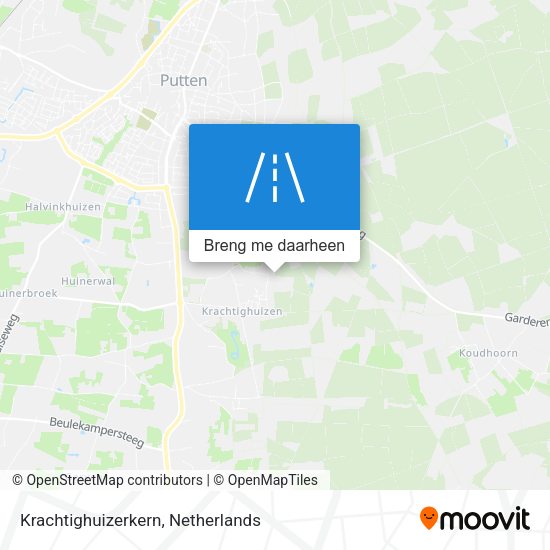 Krachtighuizerkern kaart