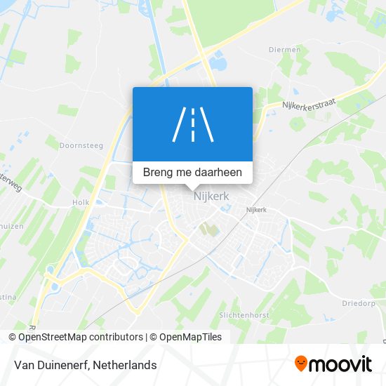 Van Duinenerf kaart