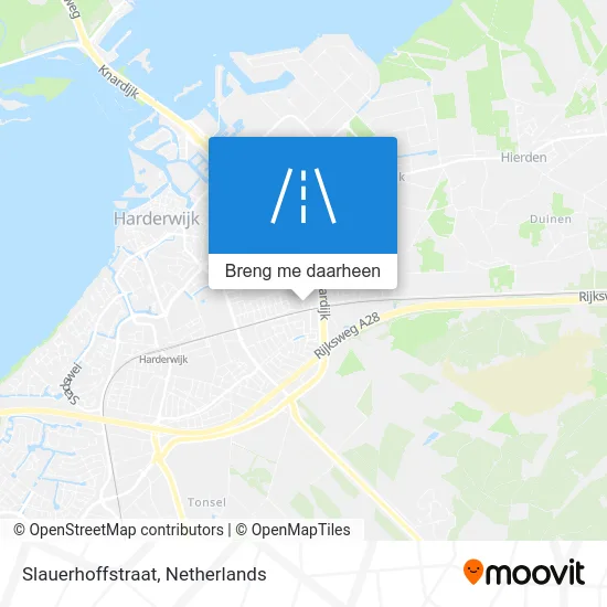 Slauerhoffstraat kaart