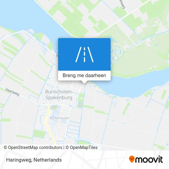 Haringweg kaart
