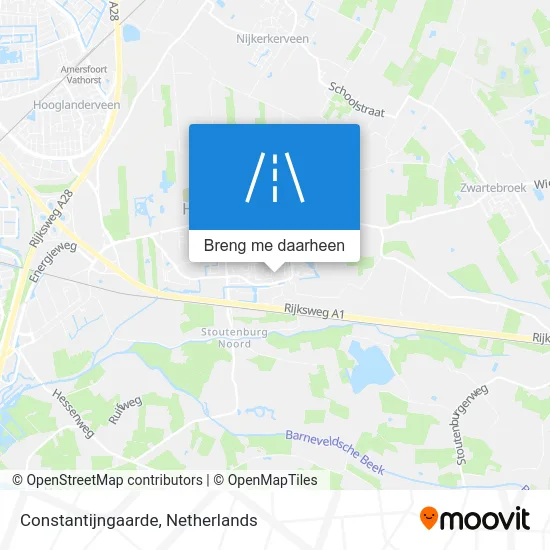 Constantijngaarde kaart