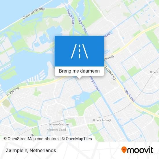 Zalmplein kaart