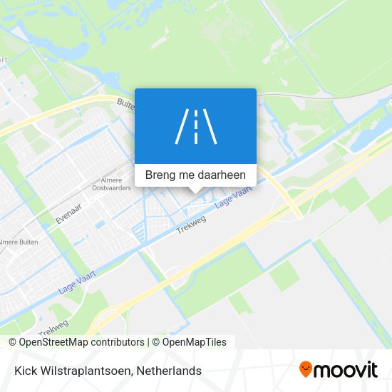 Kick Wilstraplantsoen kaart