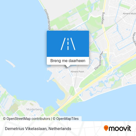 Demetrius Vikelaslaan kaart