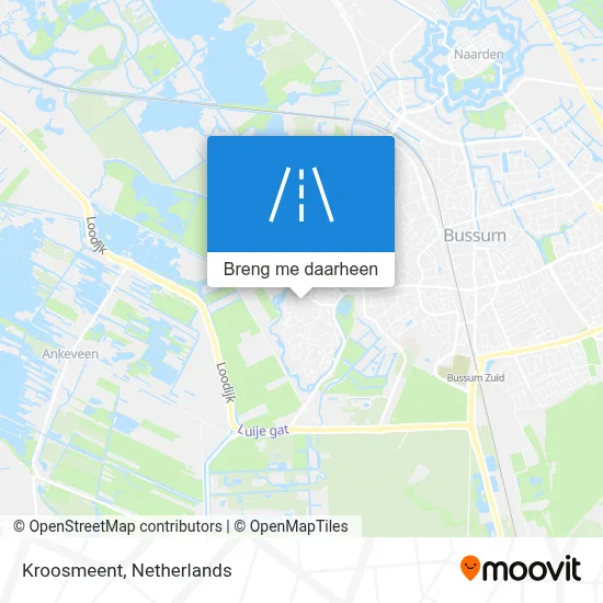 Kroosmeent kaart