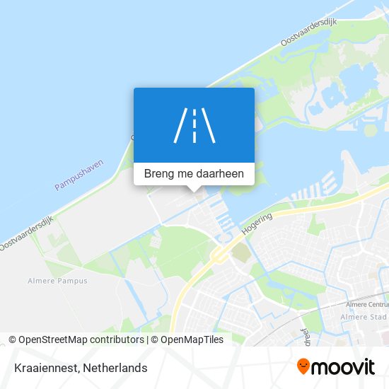 Kraaiennest kaart