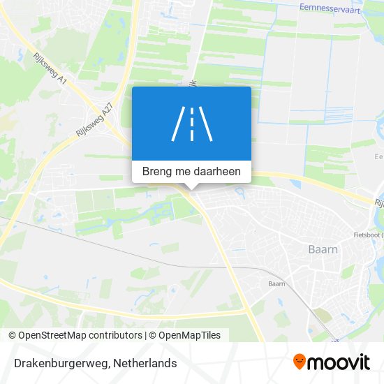 Drakenburgerweg kaart