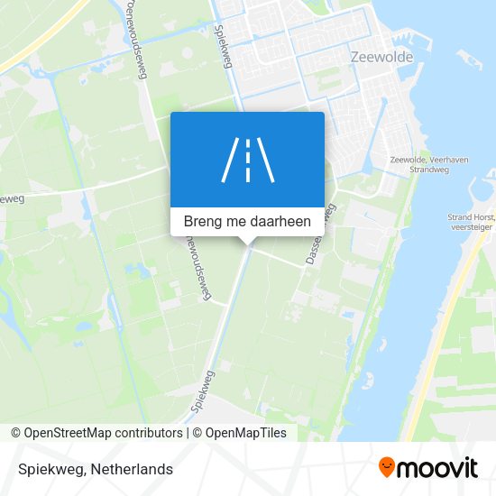 Spiekweg kaart