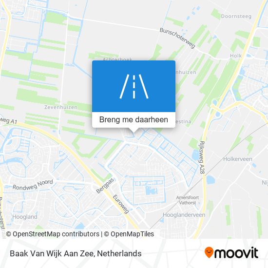 Baak Van Wijk Aan Zee kaart