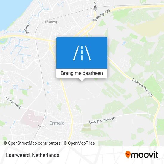 Laarweerd kaart