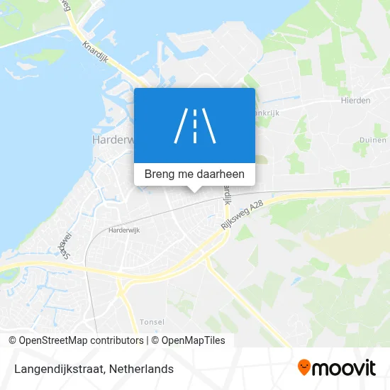 Langendijkstraat kaart