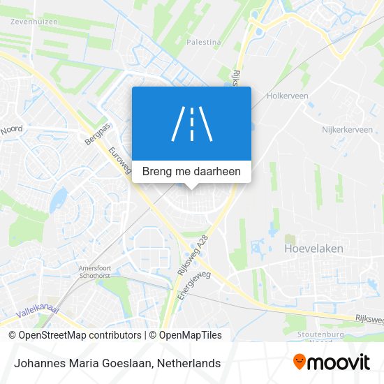 Johannes Maria Goeslaan kaart