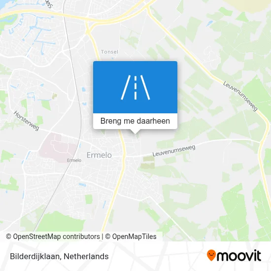 Bilderdijklaan kaart