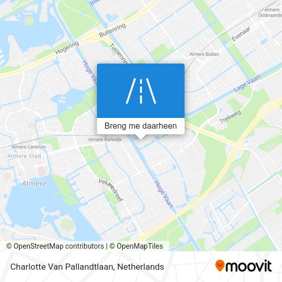 Charlotte Van Pallandtlaan kaart