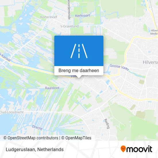 Ludgeruslaan kaart