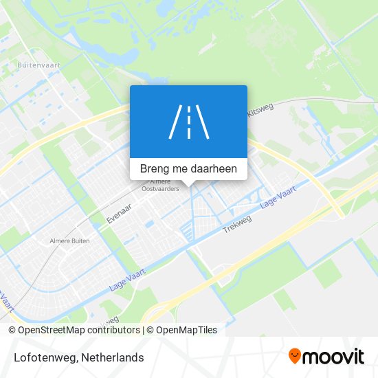 Lofotenweg kaart