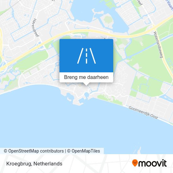 Kroegbrug kaart