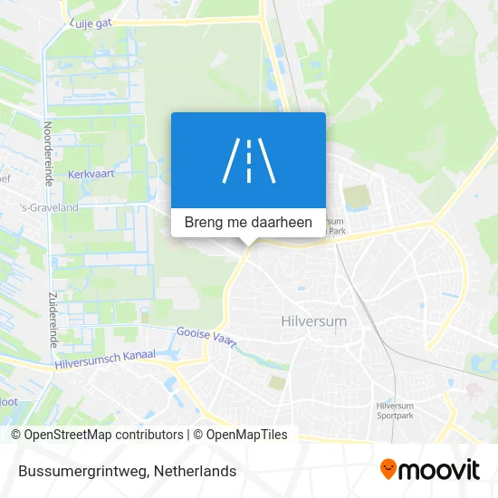 Bussumergrintweg kaart