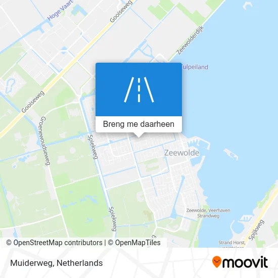 Muiderweg kaart