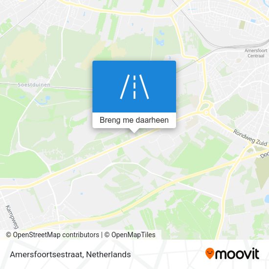 Amersfoortsestraat kaart