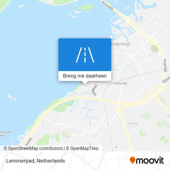 Lemmerpad kaart