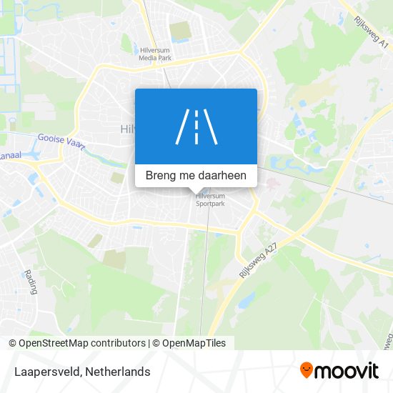 Laapersveld kaart