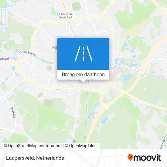 Laapersveld kaart