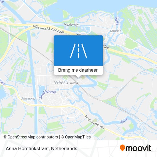 Anna Horstinkstraat kaart