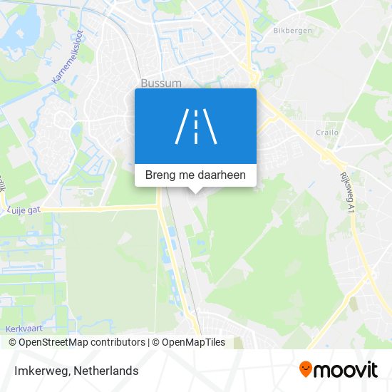 Imkerweg kaart