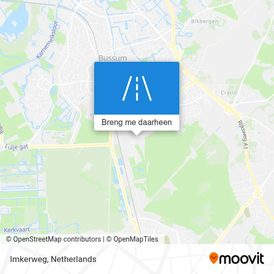 Imkerweg kaart