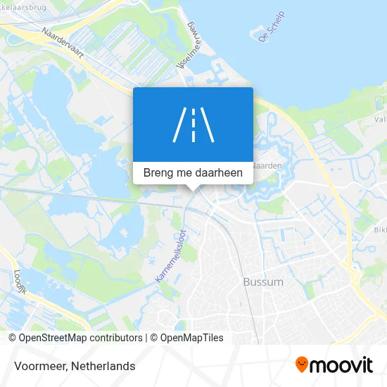 Voormeer kaart