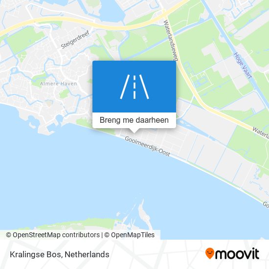 Kralingse Bos kaart