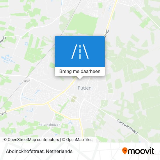 Abdinckhofstraat kaart