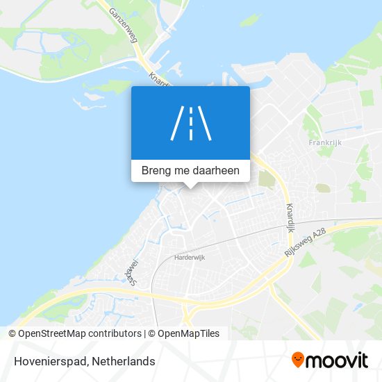 Hovenierspad kaart